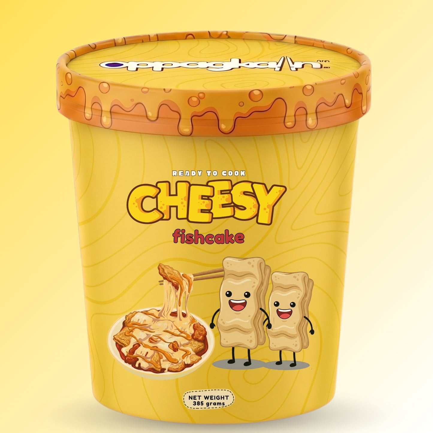 OPPAGKAINPH Ready to Cook Cheesy Fish Cake 385 grams
